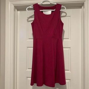 Lauren Conrad Maroon Dress
